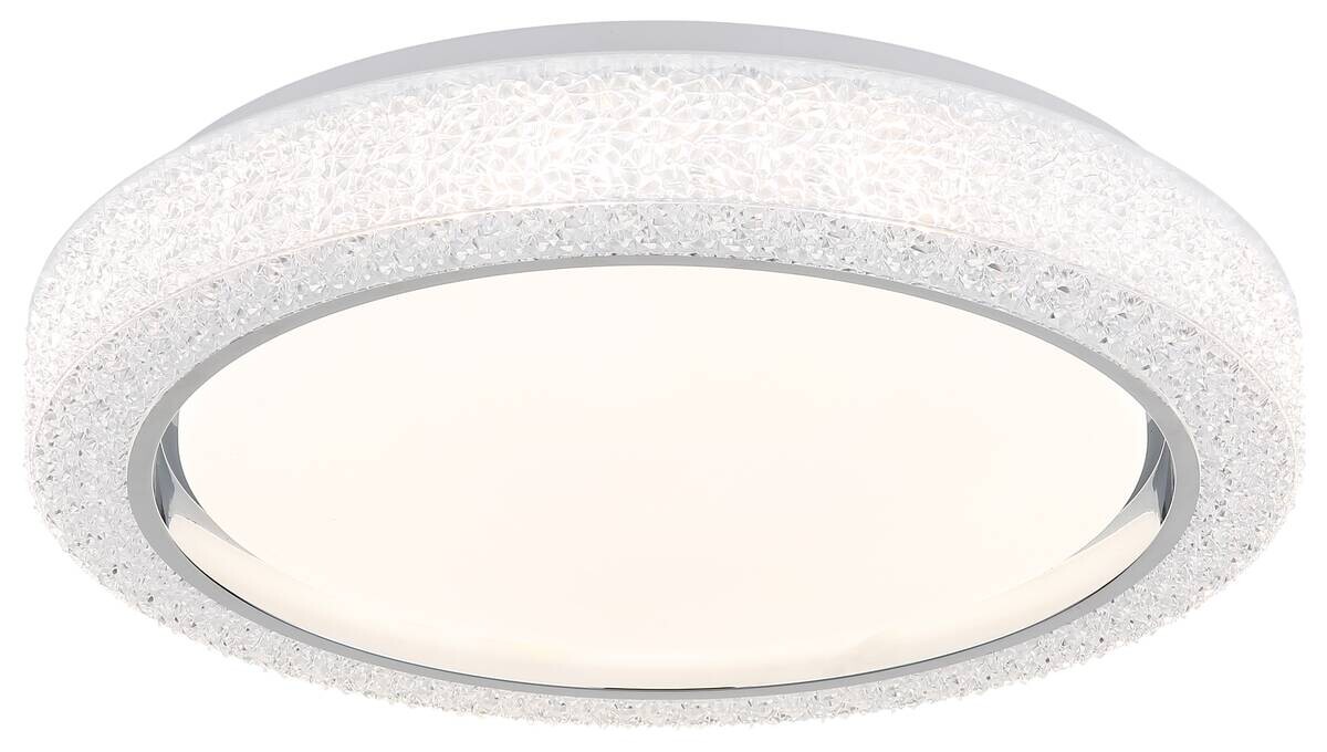 GLOBO Deckenleuchte weiß Opal Kunststoff H/D: ca. 8x40 cm 1 Brennstellen