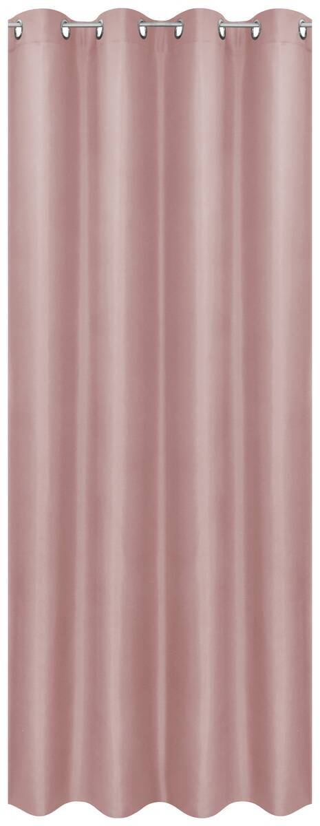 POCOline Ösenvorhang Barnaby pink B/L: ca. 140x235 cm