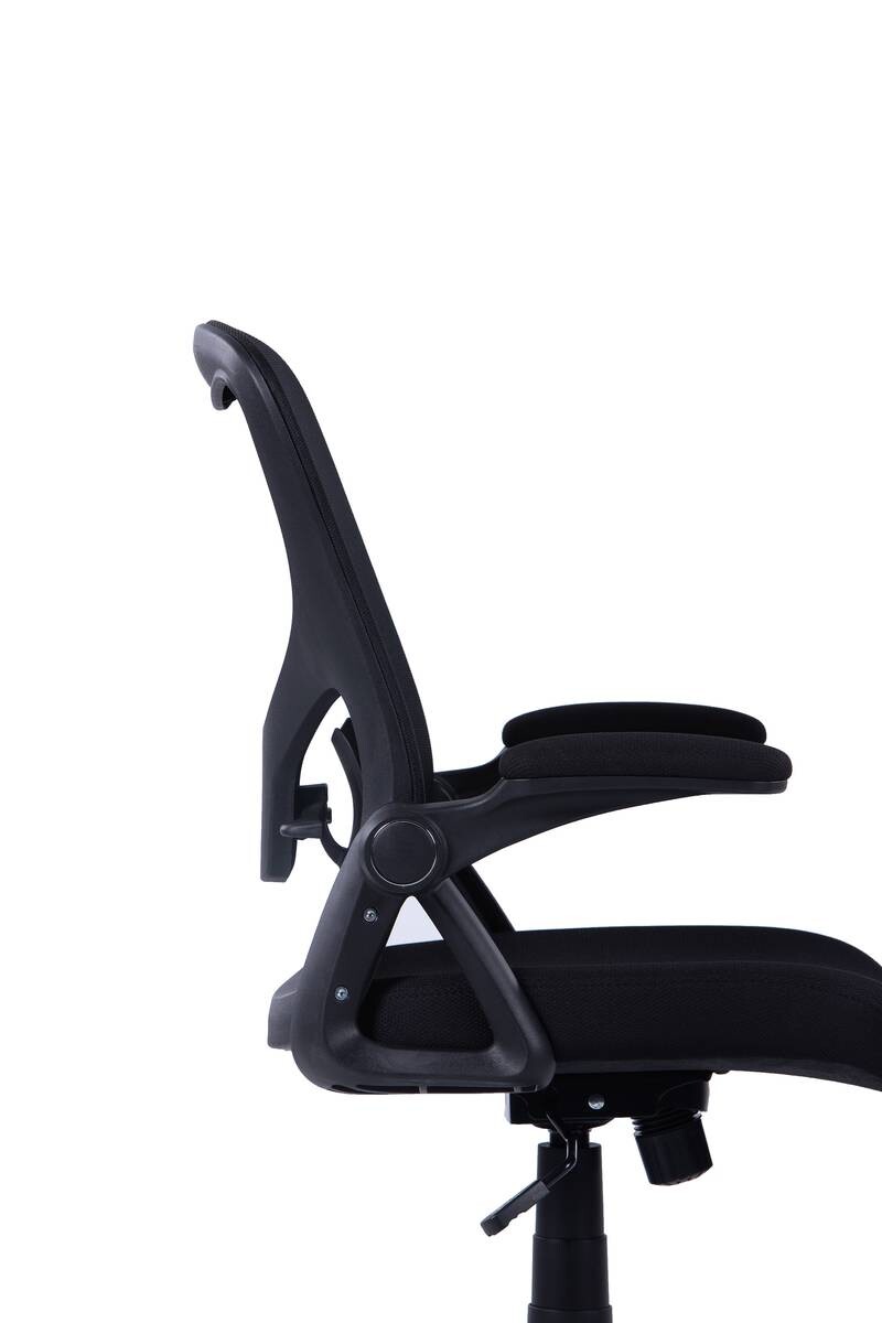 Chefsessel FLEX schwarz schwarz schwarz Webstoff Netzstoff Kunststoff