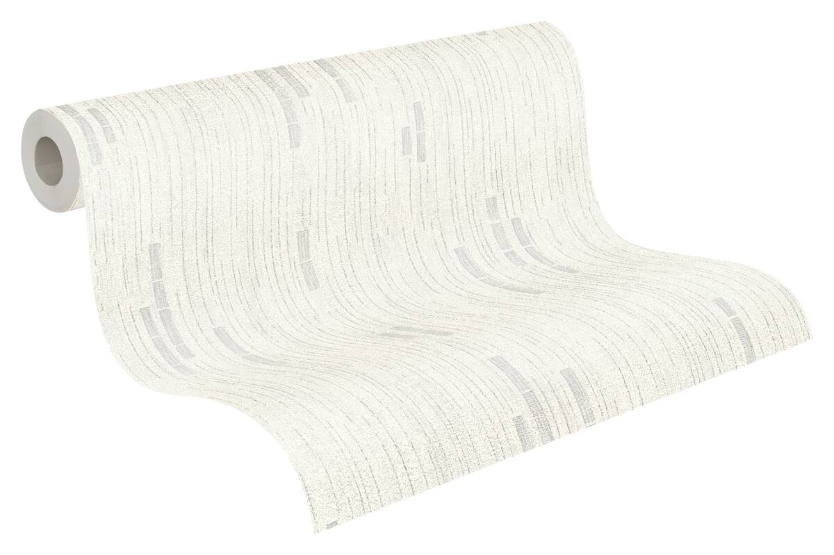 A.S.Creation Vliestapete Best of Vlies Uni grau B/L: ca. 53x1005 cm