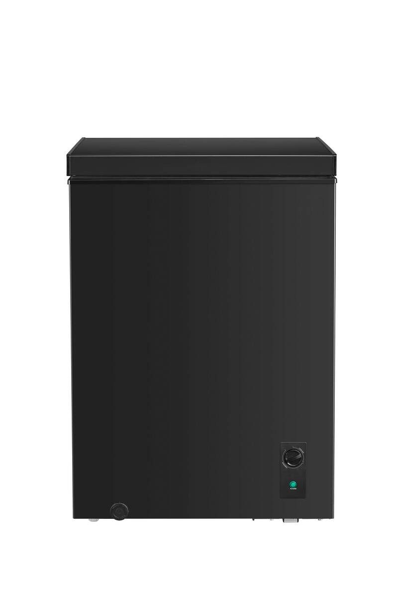 POCOline Gefriertruhe GT85-143ES schwarz B/H/T: ca. 60x85x56 cm