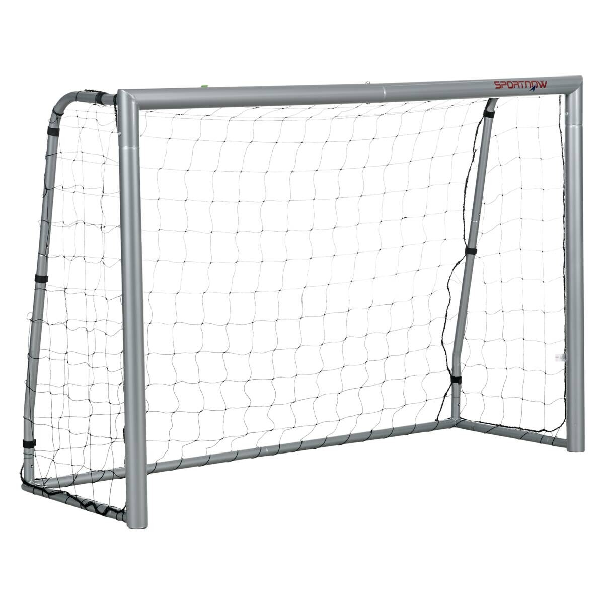 SPORTNOW Fußballtor grau Polyethylen B/H/L: ca. 85x160x240 cm