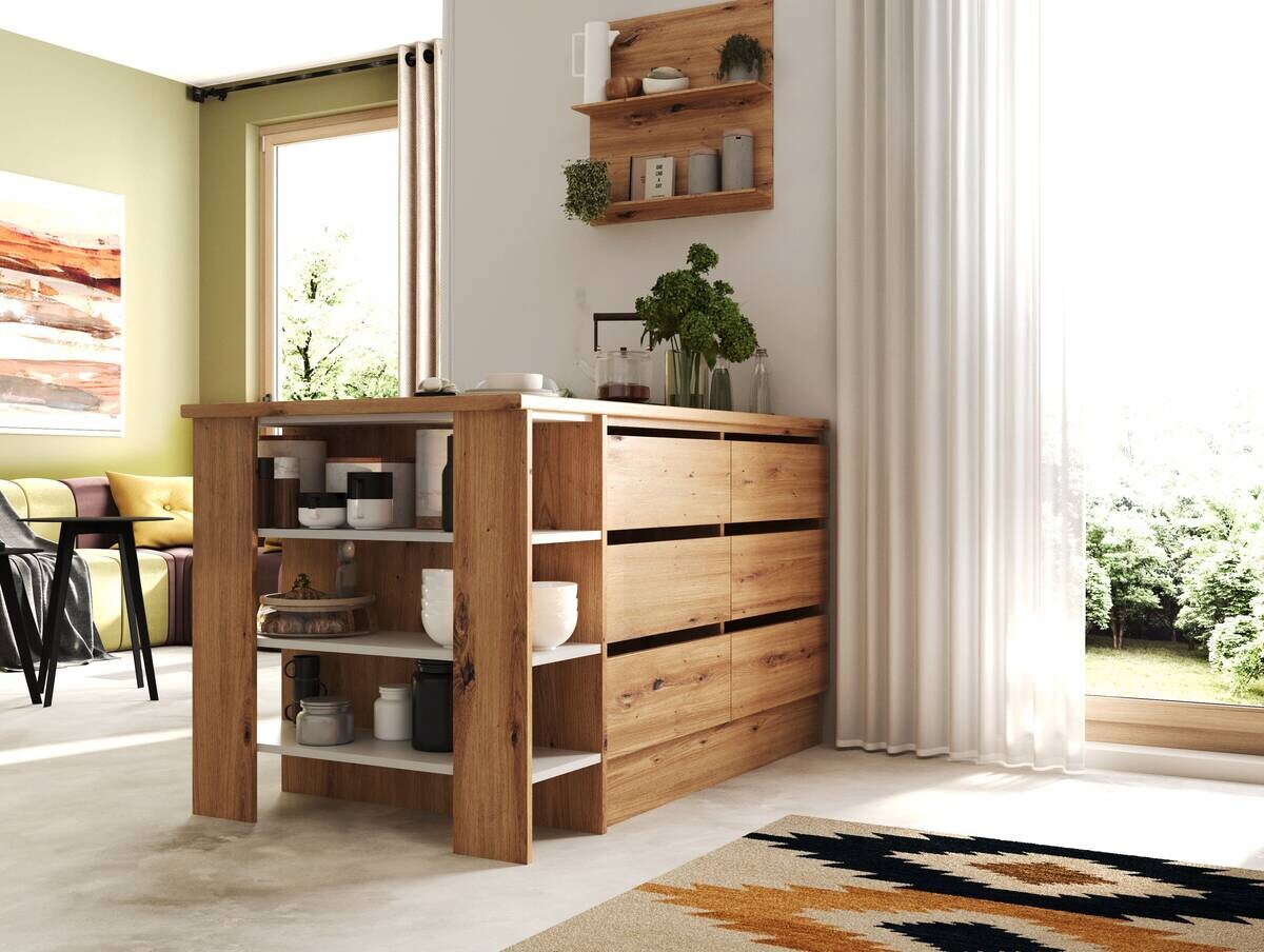 Respekta Winkelküche Hilde weiß matt B/H/T: ca. 310x205x60 cm