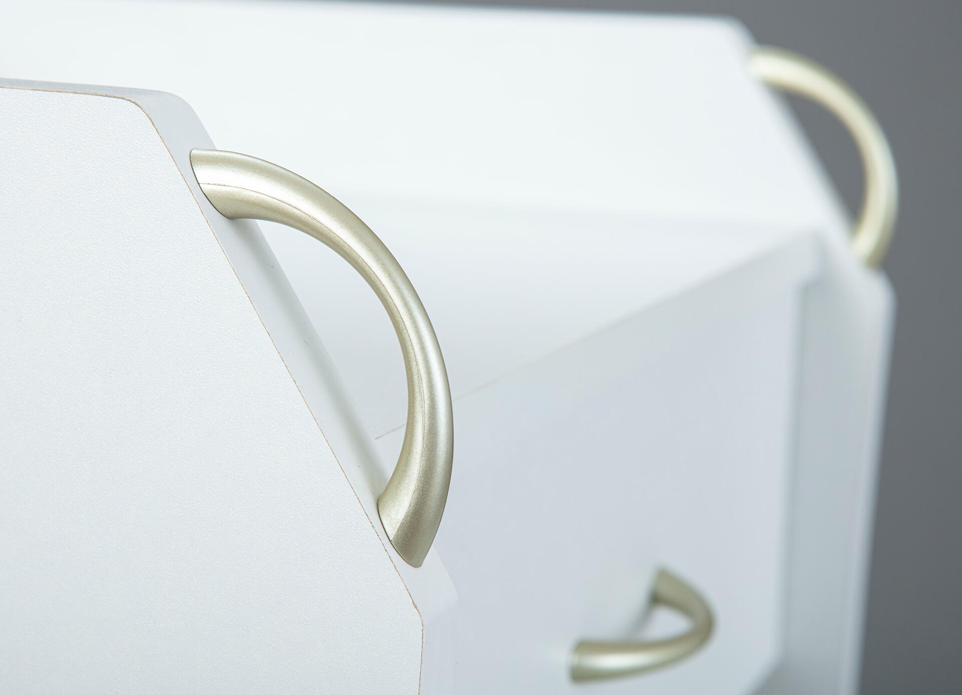 Rollcontainer Pronti weiß B/H/T: ca. 40x65x36 cm