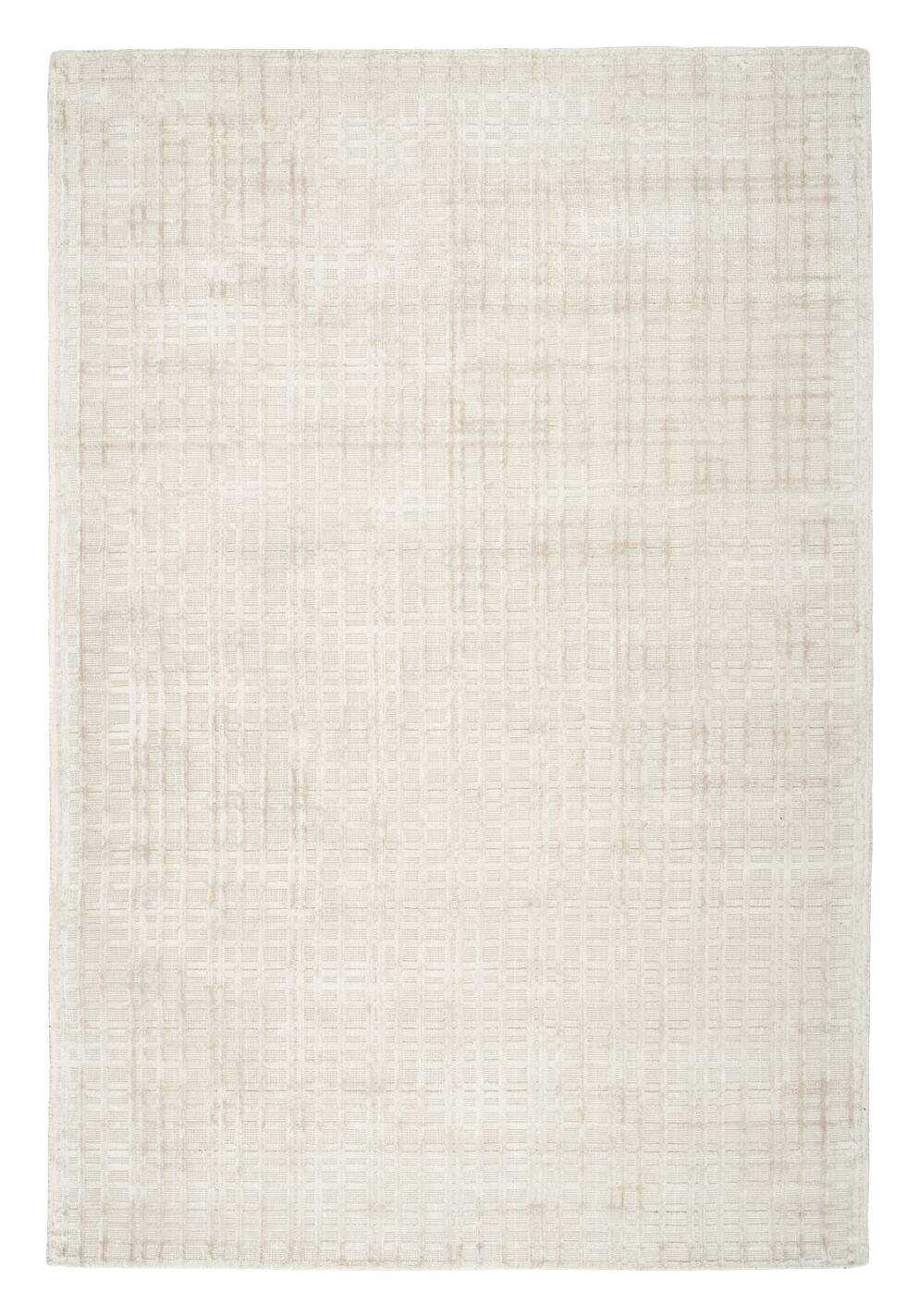 Padiro Kurzflorteppich Karma 125 silber B/H/L: ca. 120x0,8x170 cm