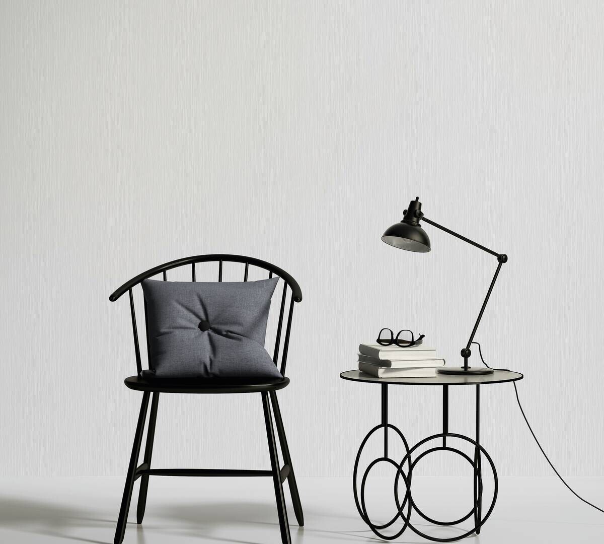 A.S.Creation Papiertapete weiß B/H/D: ca. 53x1005x9,6 cm