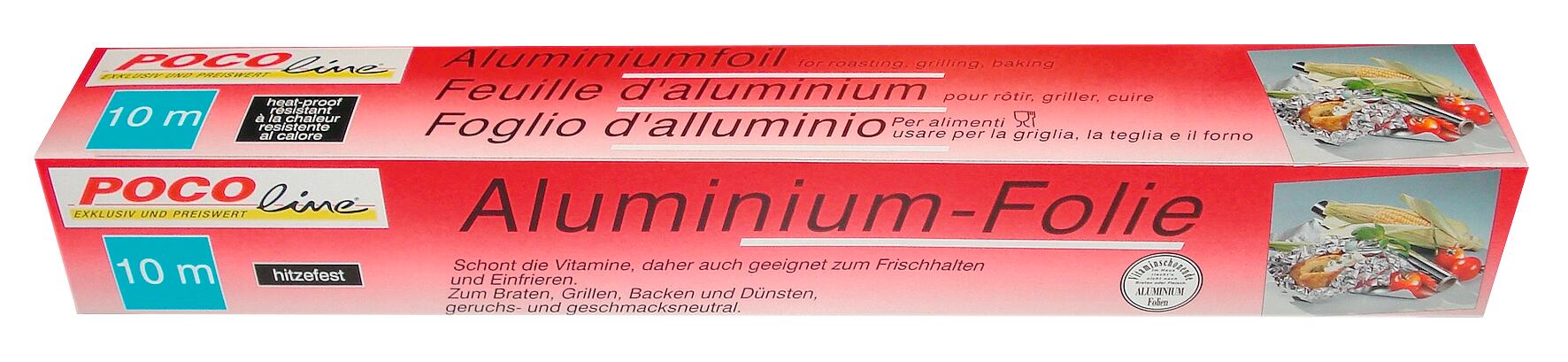 Alufolie B/H/T: ca. 31x4,5x4,5 cm