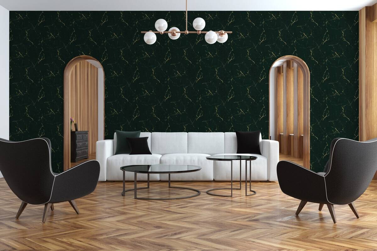 A.S.Creation Vliestapete gold B/H/D: ca. 53x1005x7,4 cm