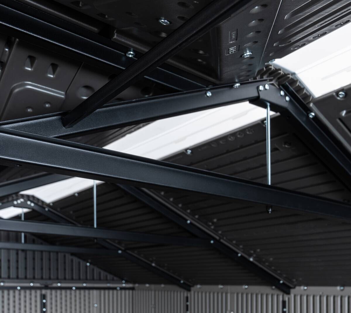 Lifetime Gerätehaus Kentucky grau B/H/L: ca. 427x265x206 cm