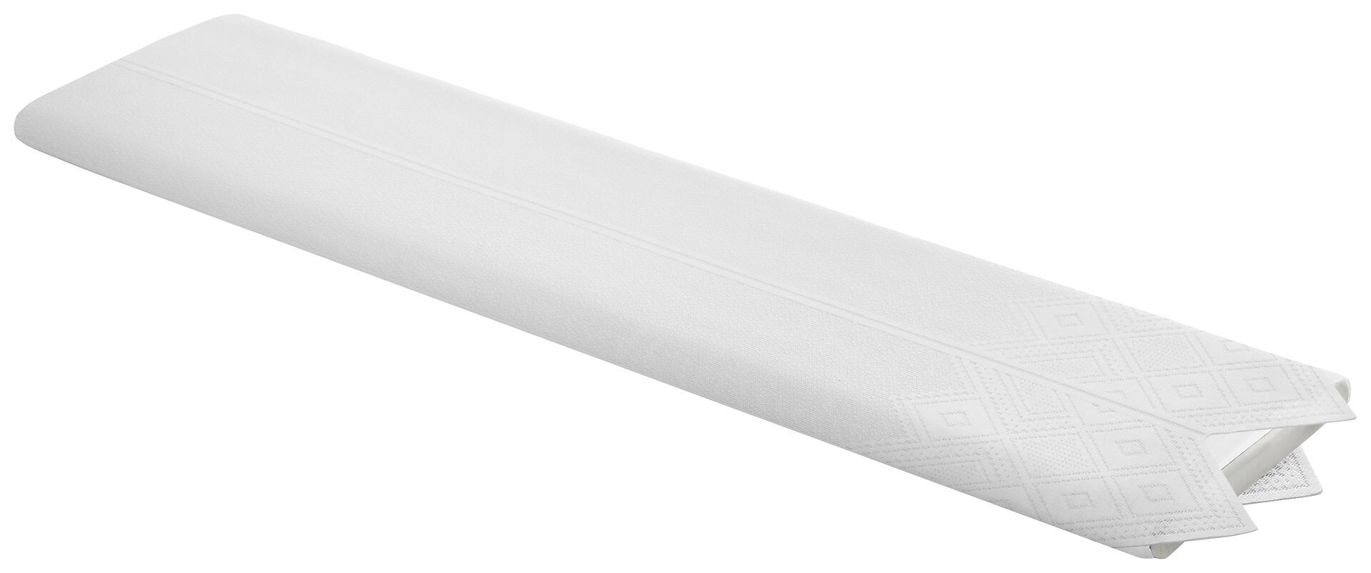 Scheibengardinen-Meterware weiß H: ca. 90 cm