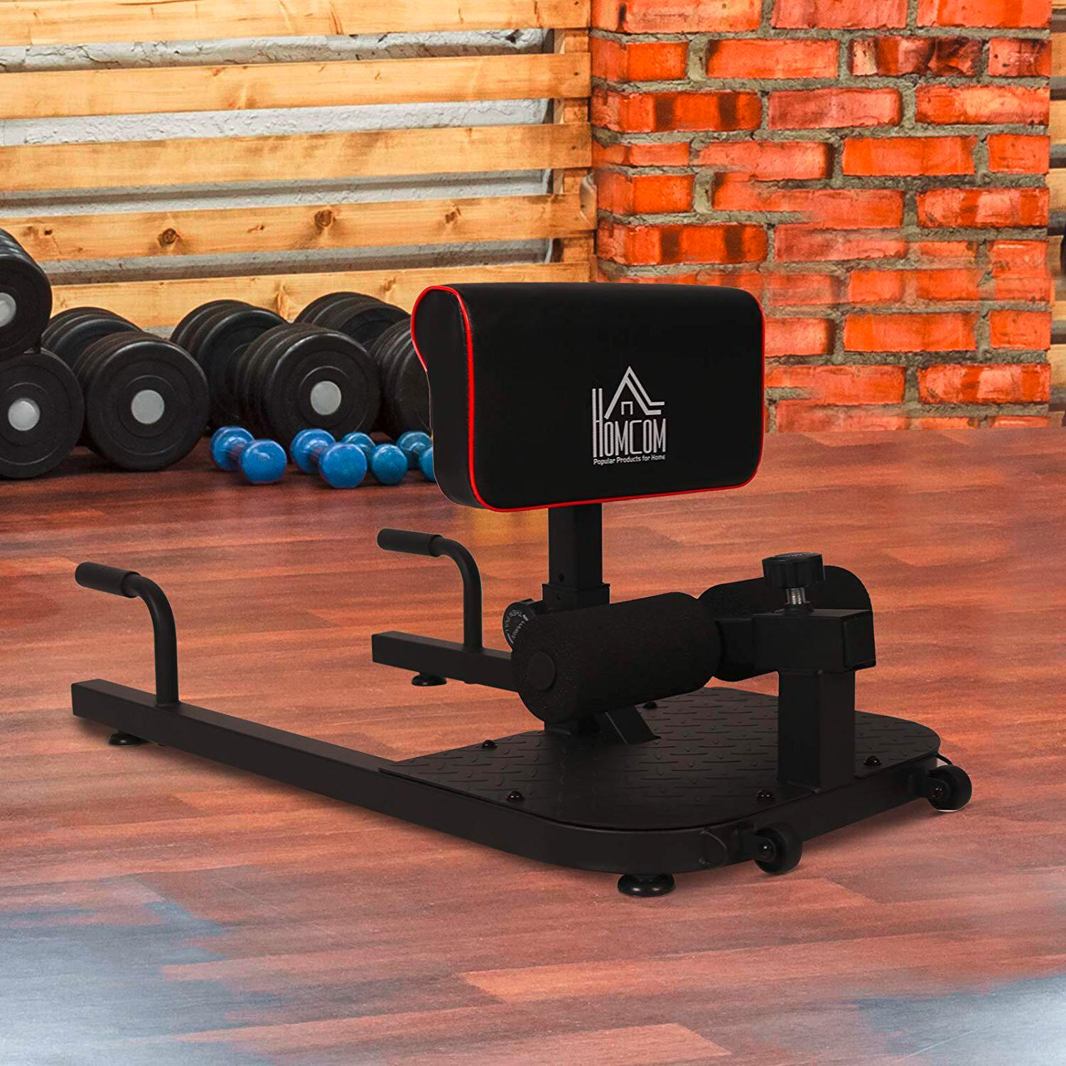 HOMCOM Trainingsgerät schwarz Stahl