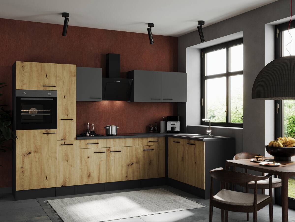 Winkelküche Oliver B/H/T: ca. 310x205x172 cm