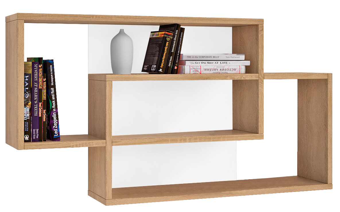 Wandboard Dream Eiche Sonoma Nachbildung weiß B/H/T: ca. 90x48x16 cm