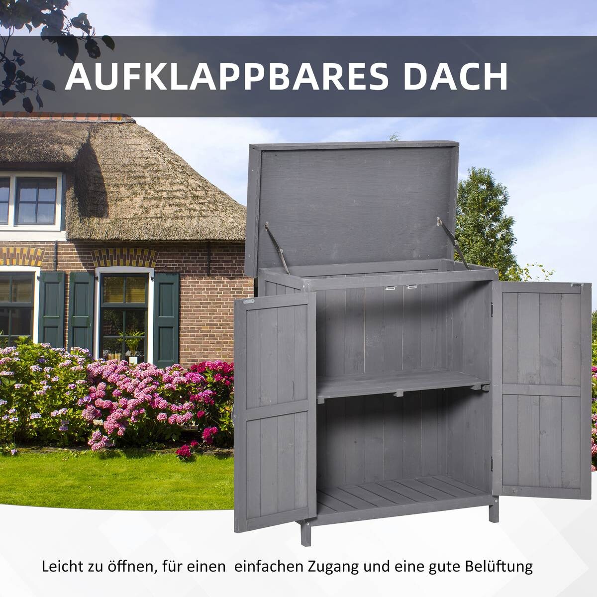 Outsunny Gartenschrank