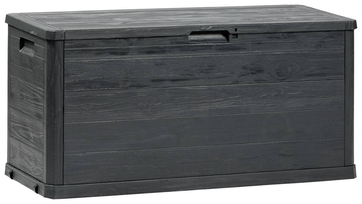 Toomax Aufbewahrungsbox Woodys 280 anthrazit Kunststoff B/H/T: ca. 118x56x45 cm