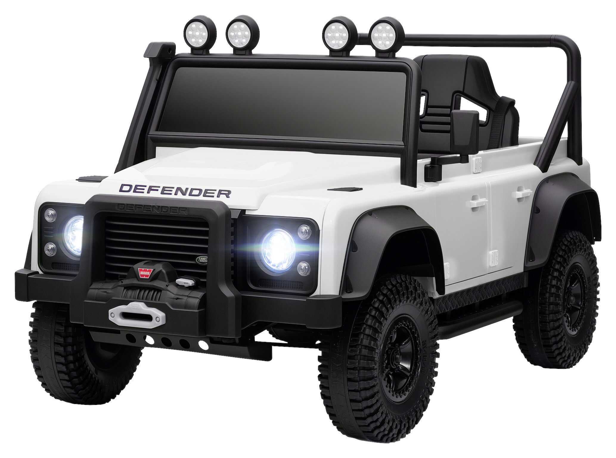 AIYAPLAY Kinder Elektroauto weiß B/H/L: ca. 61x61x115 cm