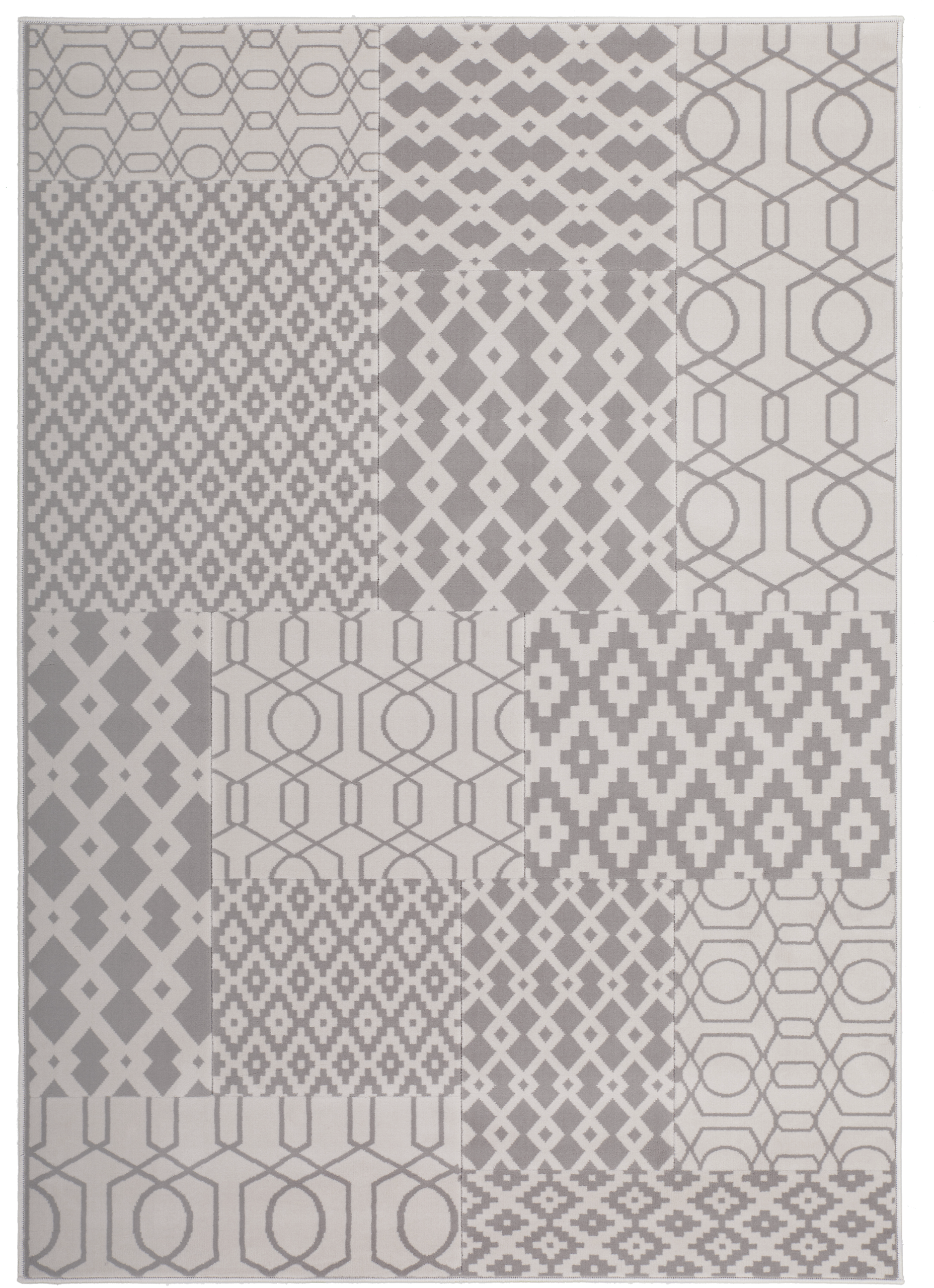 Kayoom Kurzflorteppich Lina 325 taupe B/L: ca. 80x150 cm