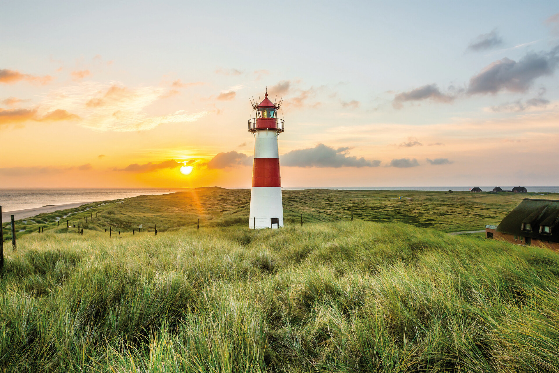 Keilrahmenbild Leuchtturm B/H: ca. 90x60 cm