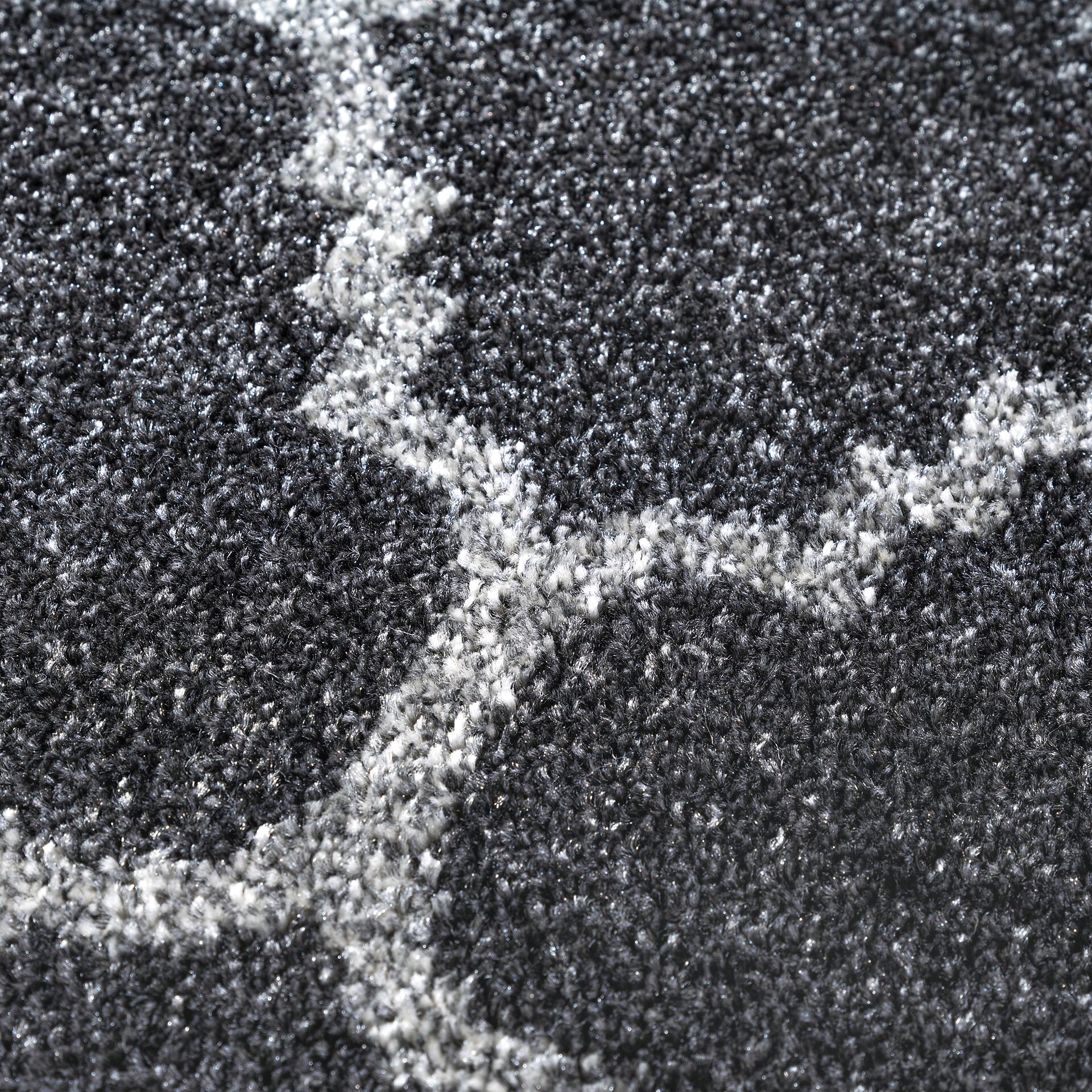 Sanat Teppich schwarz B/L: ca. 200x200 cm