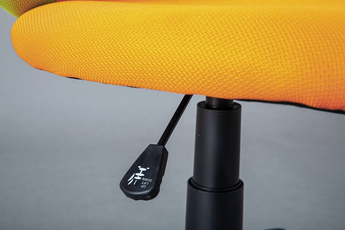 Drehstuhl Jessi orange grün