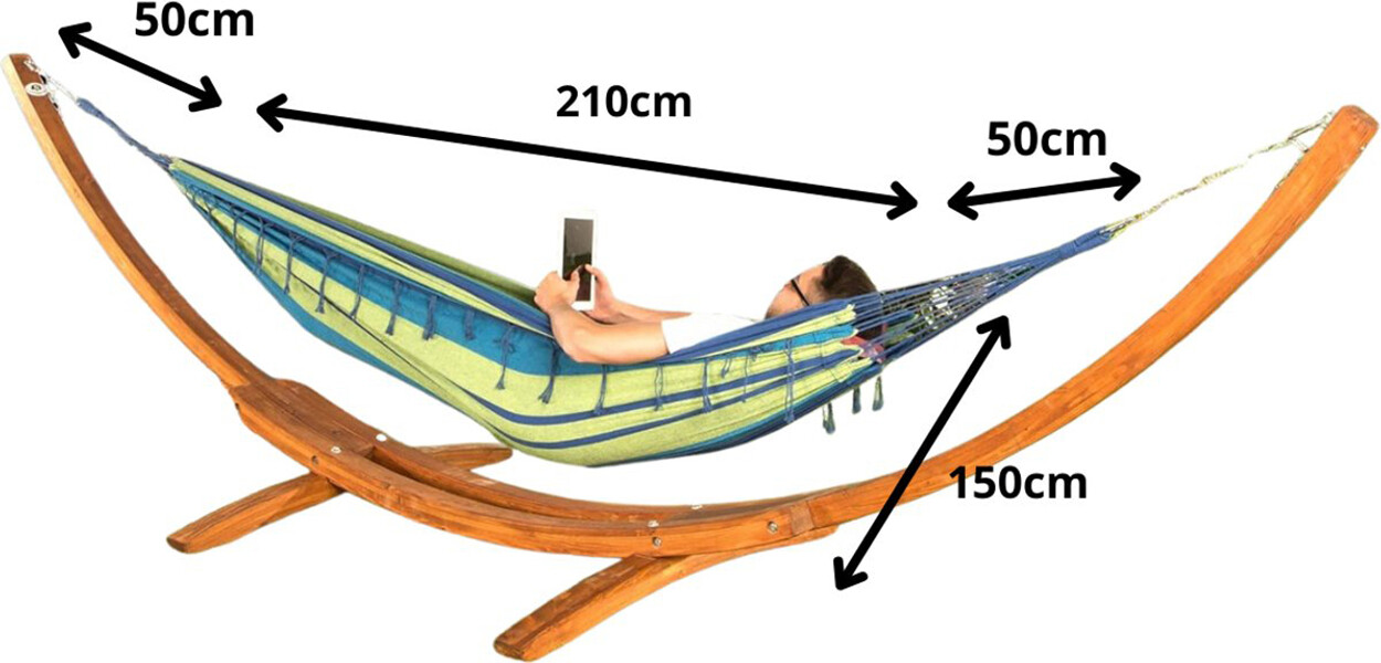 Ultranatura Hängematte grün Polyester