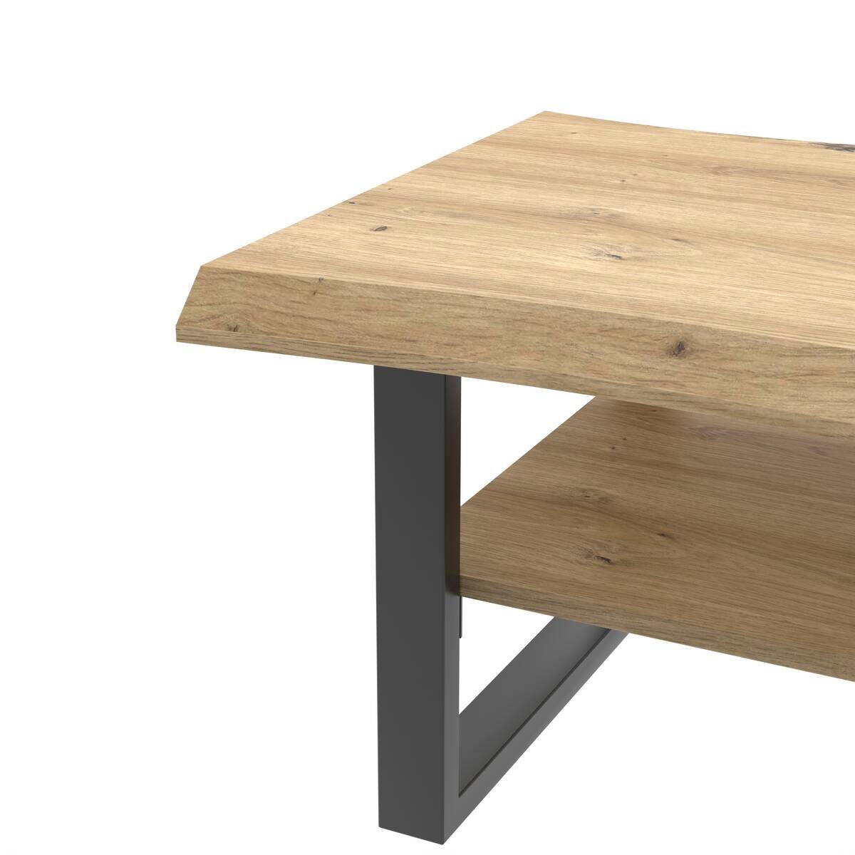 Couchtisch Zara Eiche Artisan MDF B/H/T: ca. 110x40x60 cm