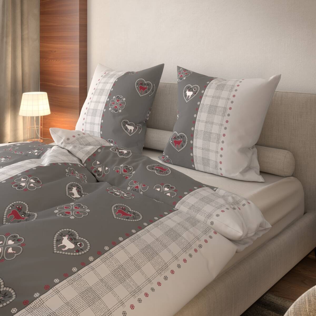 Baumwoll Bettwäsche Biber