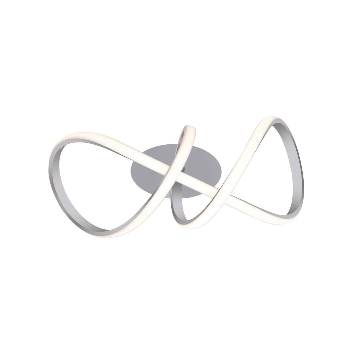 Just Light LED-Deckenleuchte MARIA 15403-95 Kunststoff Aluminium B/H/T: ca. 24,5x27x61 cm 1 Brennstellen