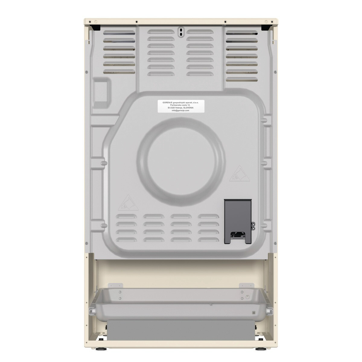 Gorenje Stand-Elektroherd GECS5B70CLI creme B/H/T: ca. 50x85x59,4 cm Gorenje Stand-Elektroherd GECS5B70CLI creme B/H/T: ca. 50x85x59,4 cm