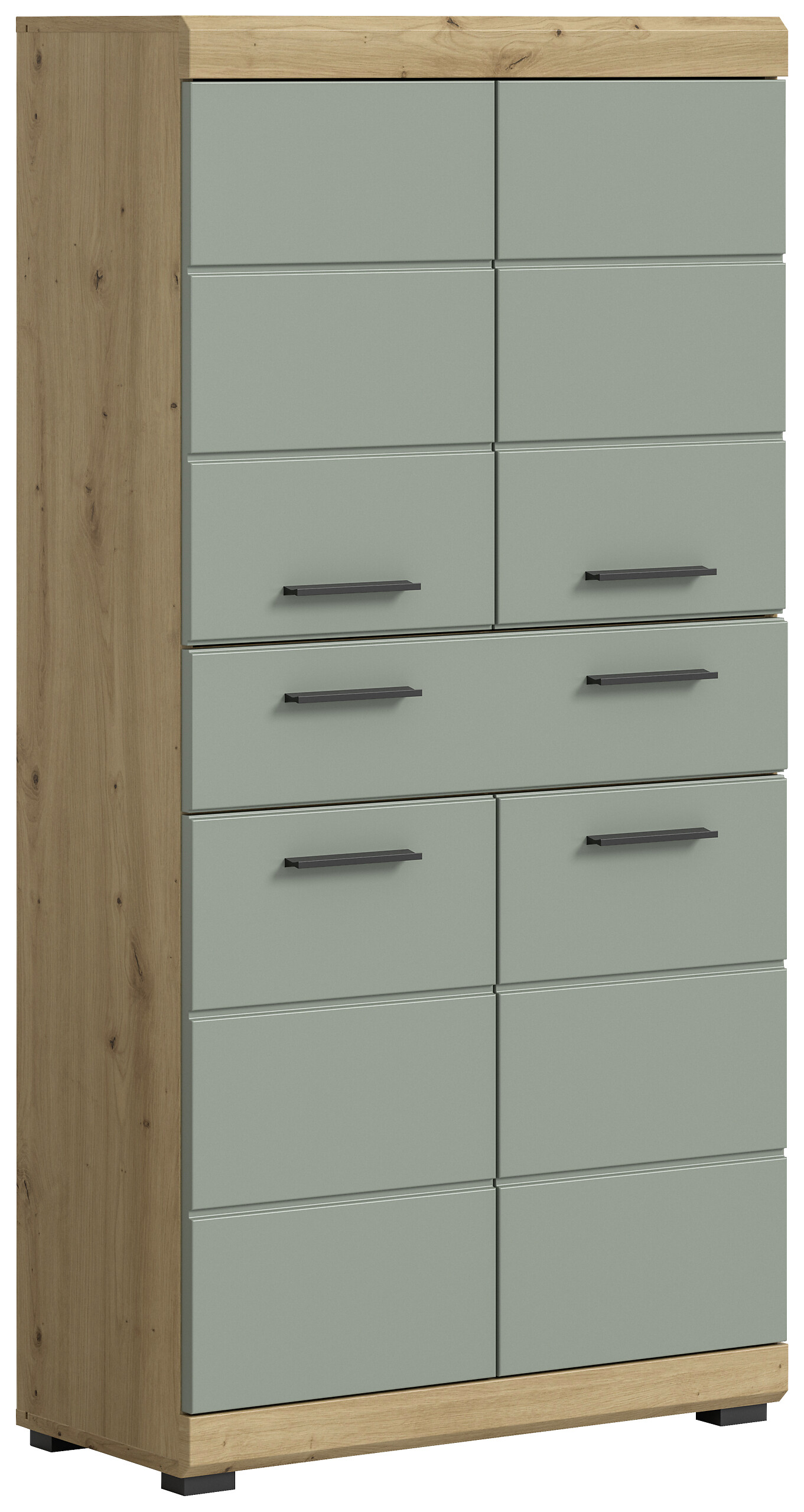 Badezimmer-Set Scout Eiche Artisan Nachbildung salbei Nachbildung B/H/T: ca. 74x141x31 cm