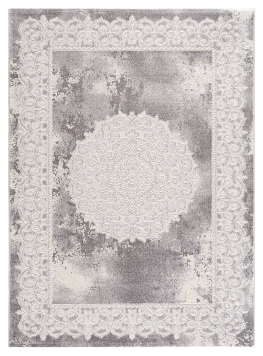 Sanat Teppich HARMONY hellgrau B/L: ca. 160x220 cm