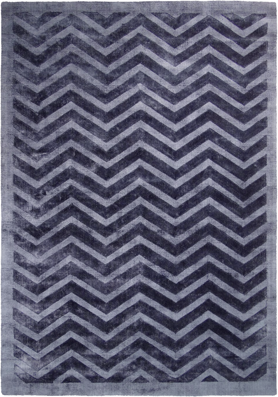 Kayoom Kurzflorteppich Luxury 410 marine B/H/L: ca. 80x0,8x150 cm