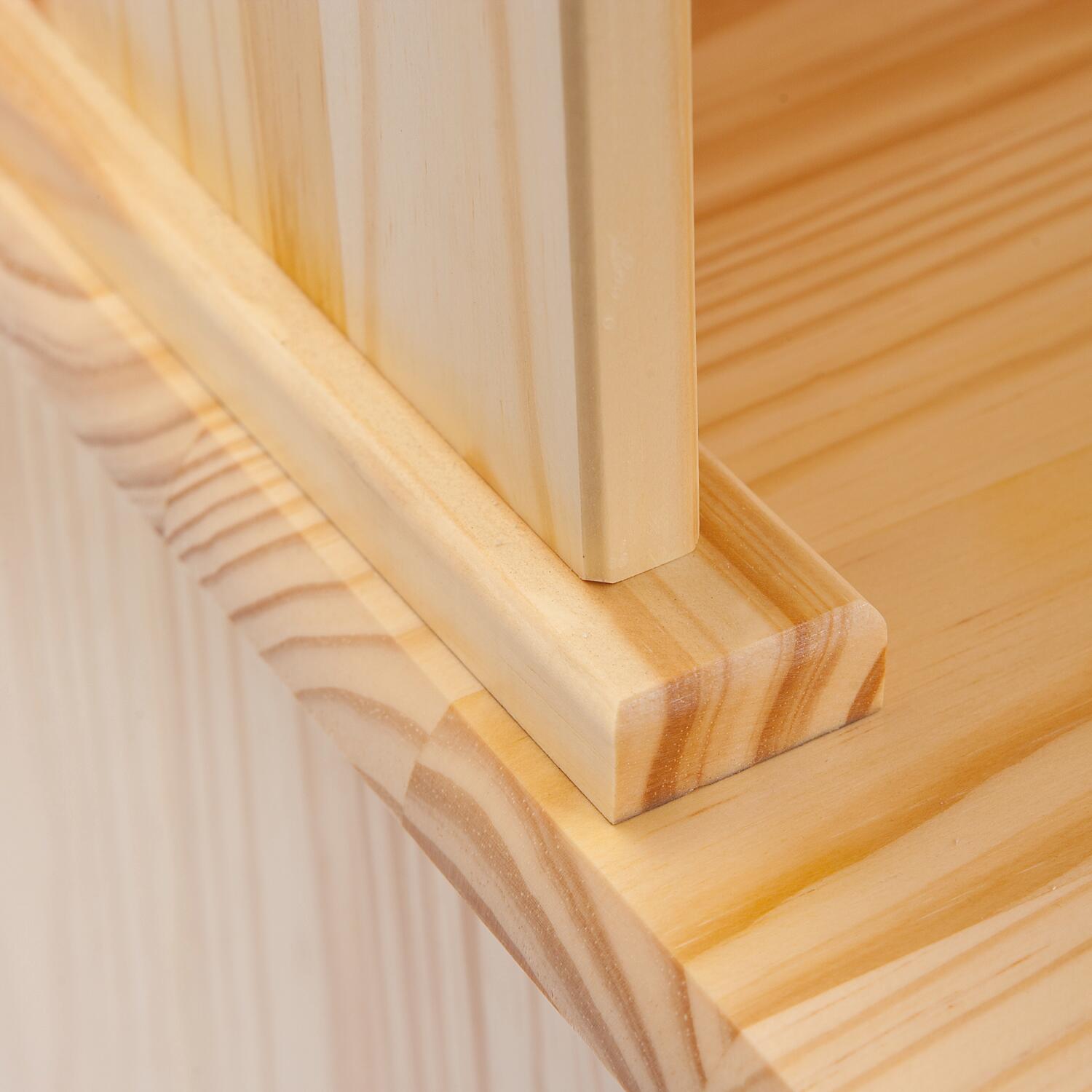 Buffet Toscana natur lackiert Kiefer B/H/T: ca. 130x198x43 cm