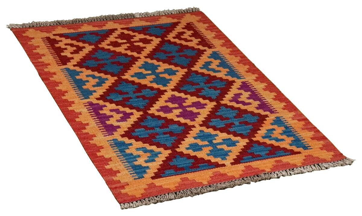 PersaTepp Teppich Kelim Gashgai bunt B/H/L: ca. 62x1x101 cm