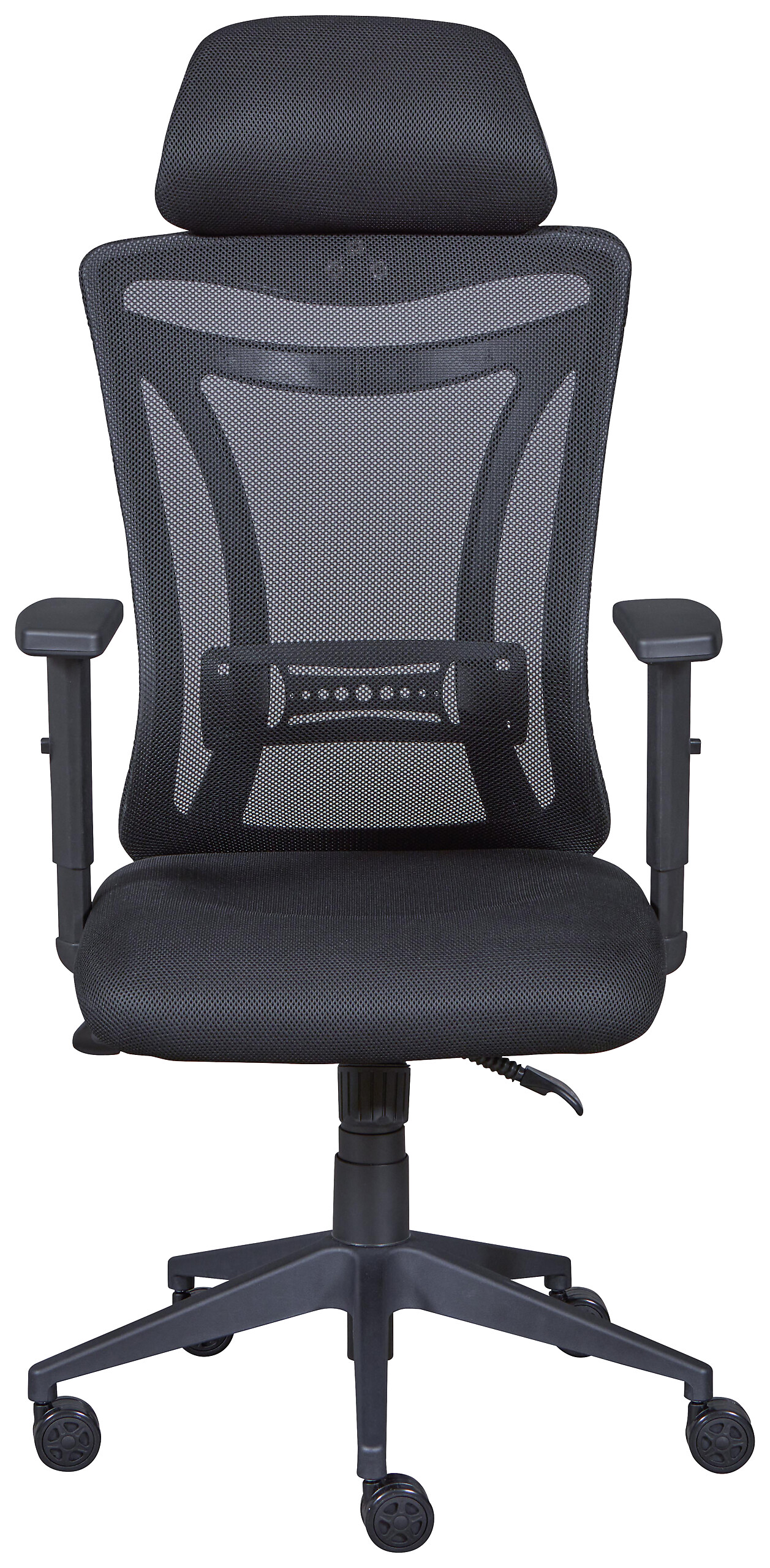 Drehstuhl XL Administrator schwarz Textil