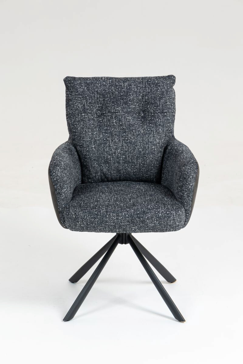 Drehstuhl Lecce anthrazit Microfaser