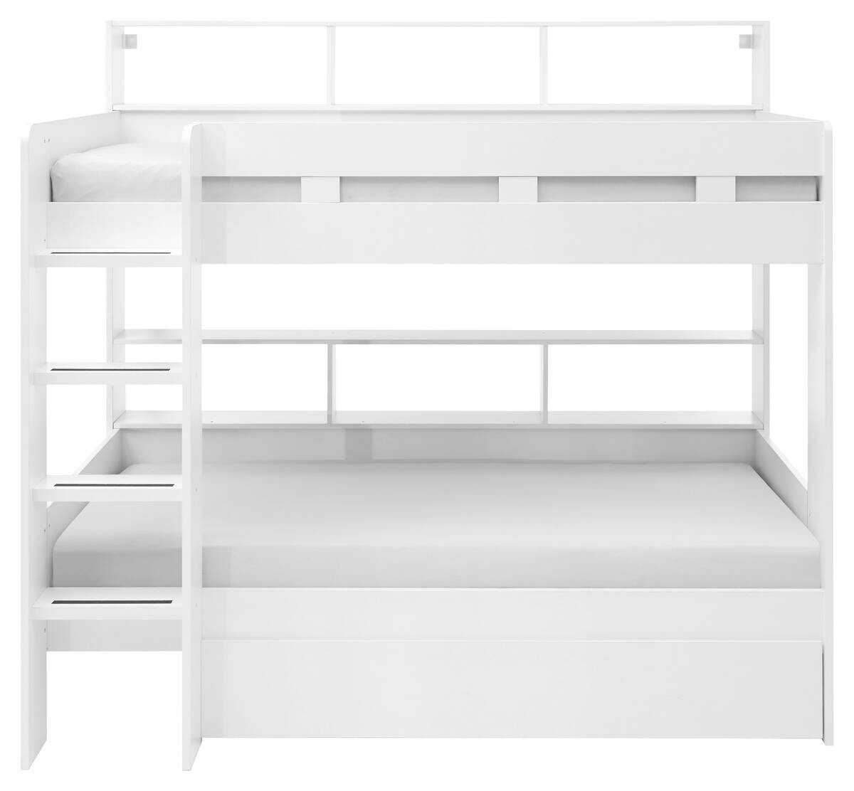 Etagenbett Jusa weiß Liegefläche B/L: ca. 90x200 cm