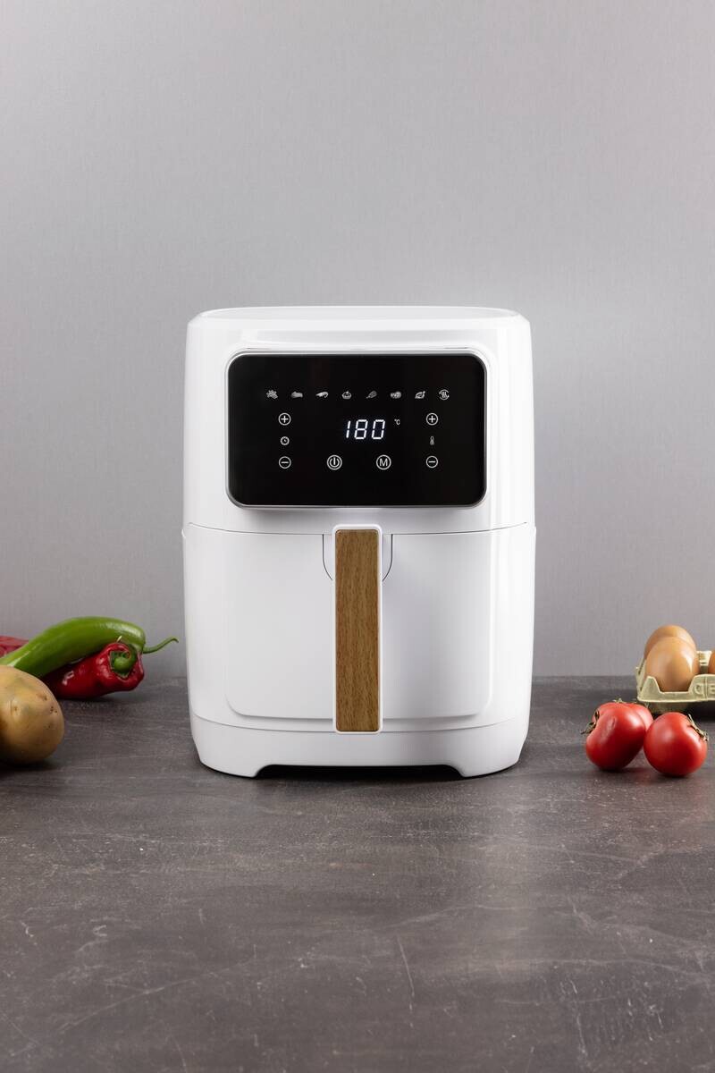 BERGNER Heißluftfritteuse BG-51186-WH