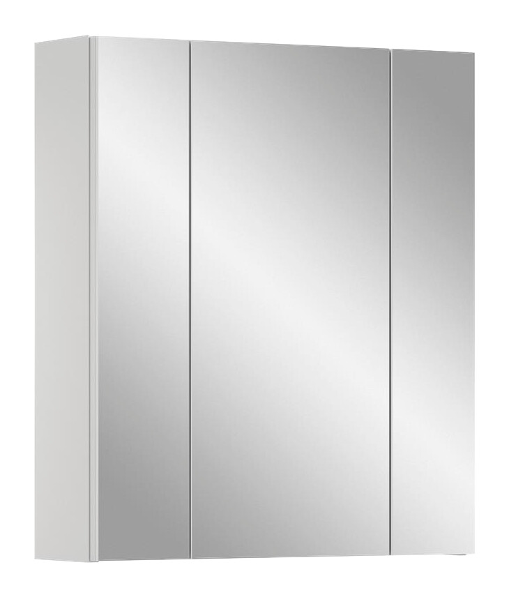 Spiegelschrank Ice weiß weiß Hochglanz B/H/T: ca. 60x55x46 cm