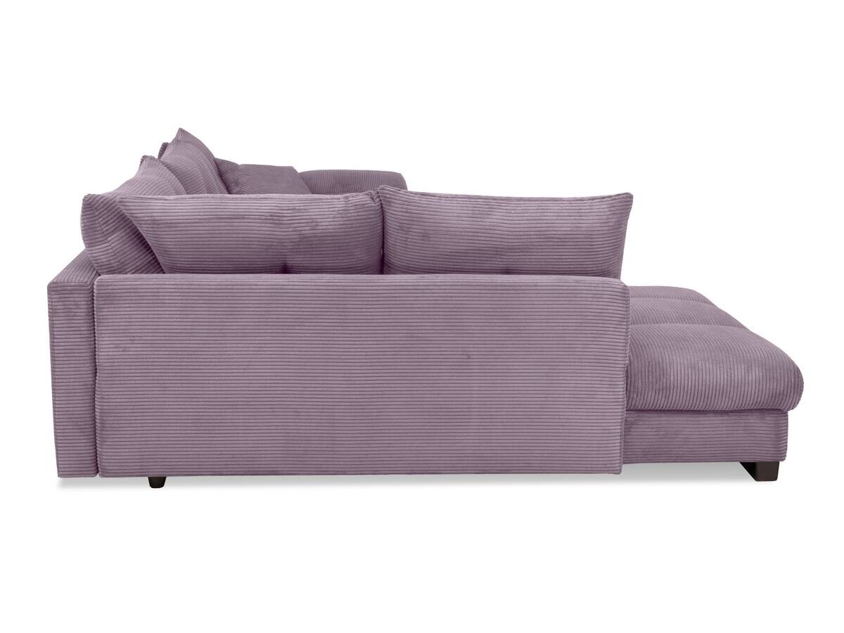 Ecksofa flieder Microfaser B/H/T: ca. 318x92x227 cm