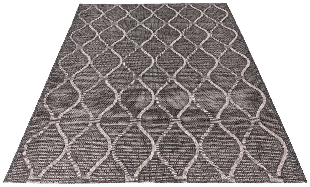 Obsession Teppich My Outdoor grau B/L: ca. 80x150 cm