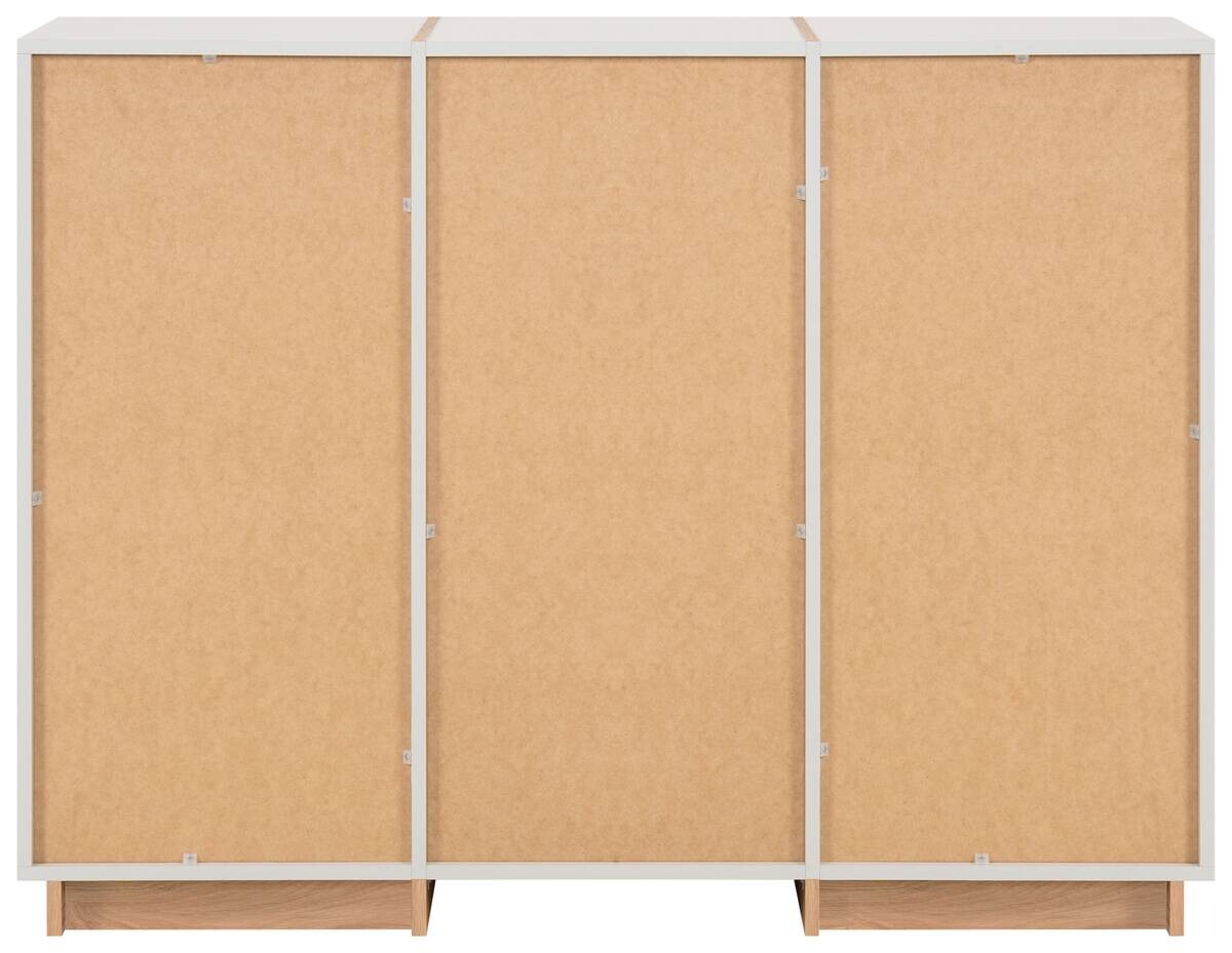 Kommode Split grau Jackson Hickory Nachbildung B/H/T: ca. 125x94x40 cm