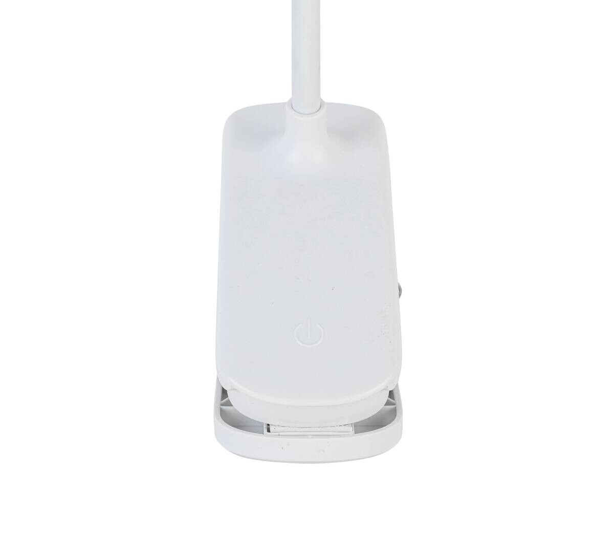 Nolo Tischleuchte Noah weiß Kunststoff B/H/L: ca. 6,5x52x14 cm