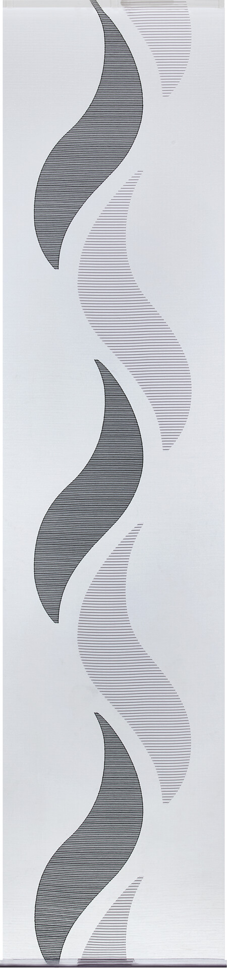 POCOline Schiebevorhang Flavio weiß B/L: ca. 60x245 cm