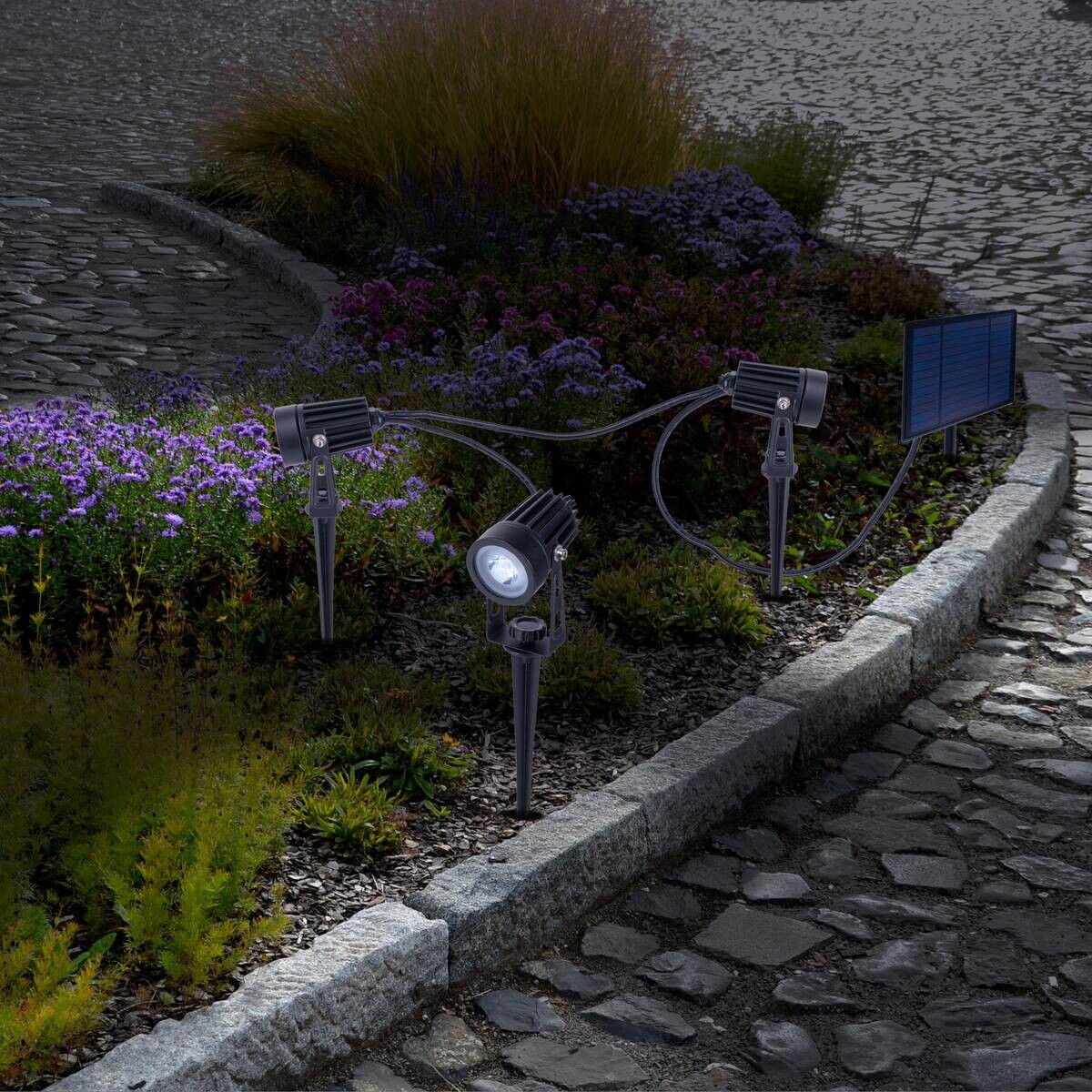 Spotleuchte 5302822 schwarz Kunststoff Metall B/H/T: ca. 4,1x9x4,1 cm