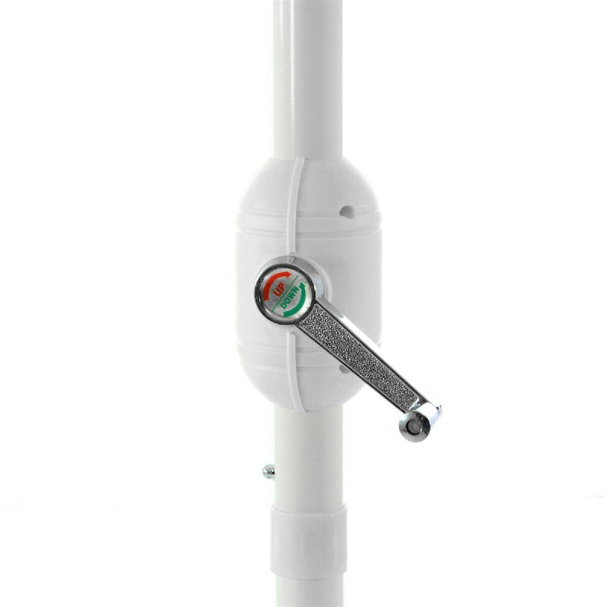 VCM Balkon-Sonnenschirm terracotta Polyester-Mischgewebe B/H/T: ca. 270x235x140 cm