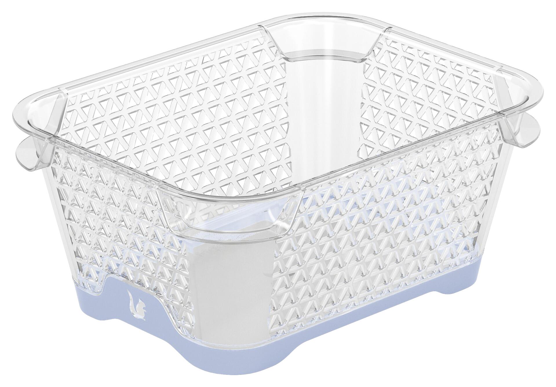 keeeper Stapelkörbchen blau B/H/L: ca. 12x7x16 cm