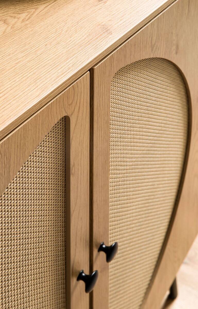 Sideboard natur Eiche Optik B/H/T: ca. 80x103x39 cm