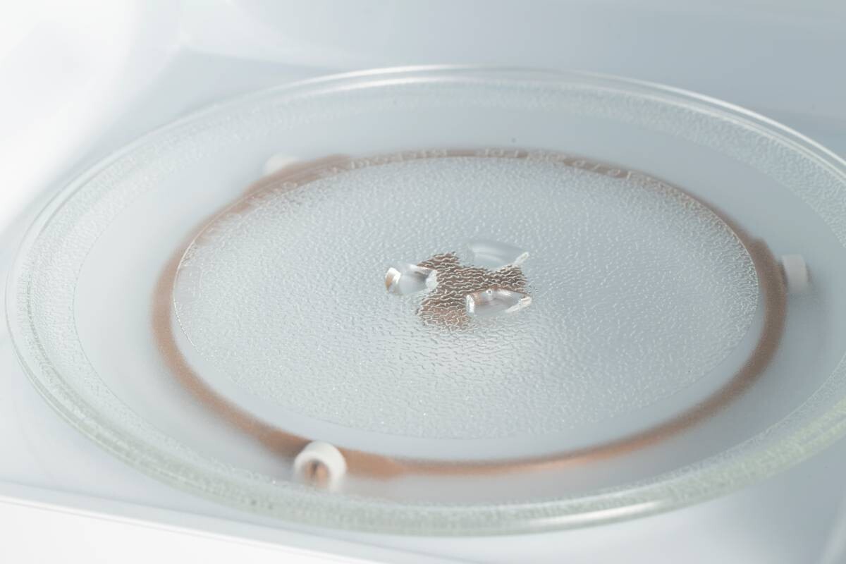 POCOline Mikrowelle silber Kunststoff D: ca. 26 cm ca. 20 l