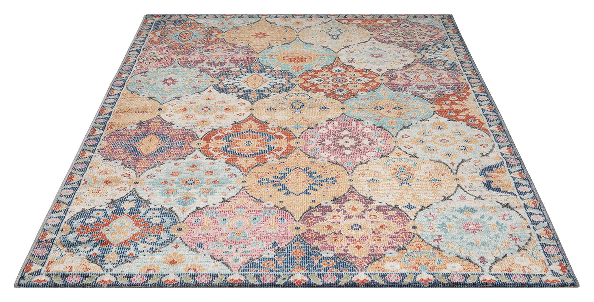 Outdoorteppich Salsa Outdoor mehrfarbig B/H/L: ca. 140x14x200 cm